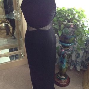 New Betsy &Adam Black evening gown size 11/12